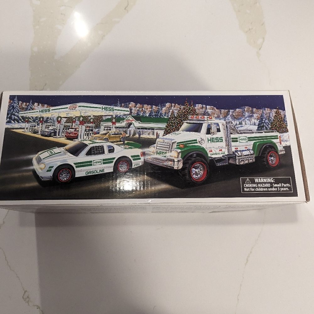 2011 Hess Trucks with Car BNIB! - Picture 2 of 5